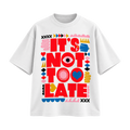 BAREVYN Not Too Late T-shirt in White, front view