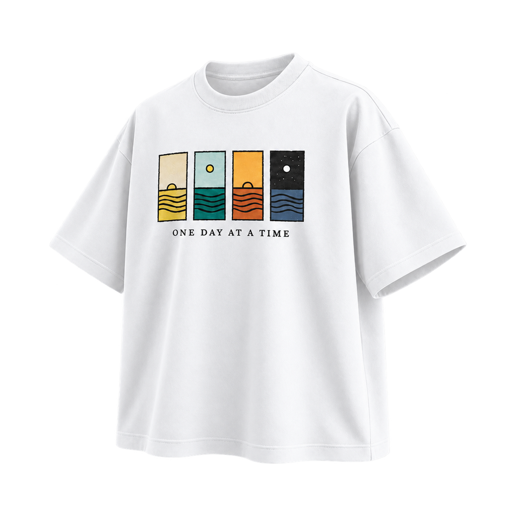 One Day at a Time White — Right Three Quarter view