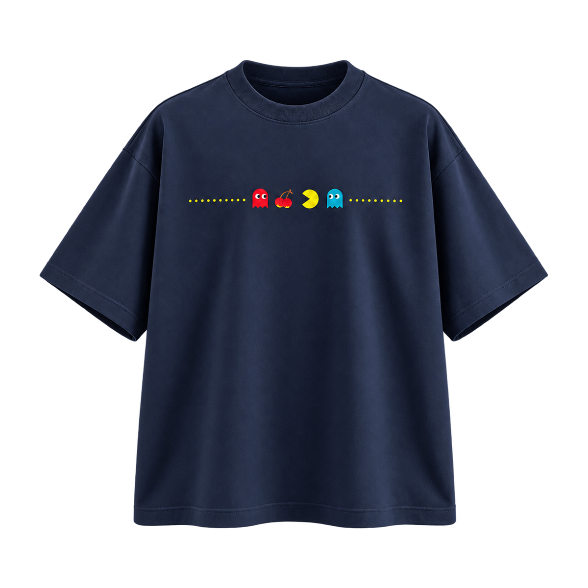 Pacman Dark Blue — Straight On view