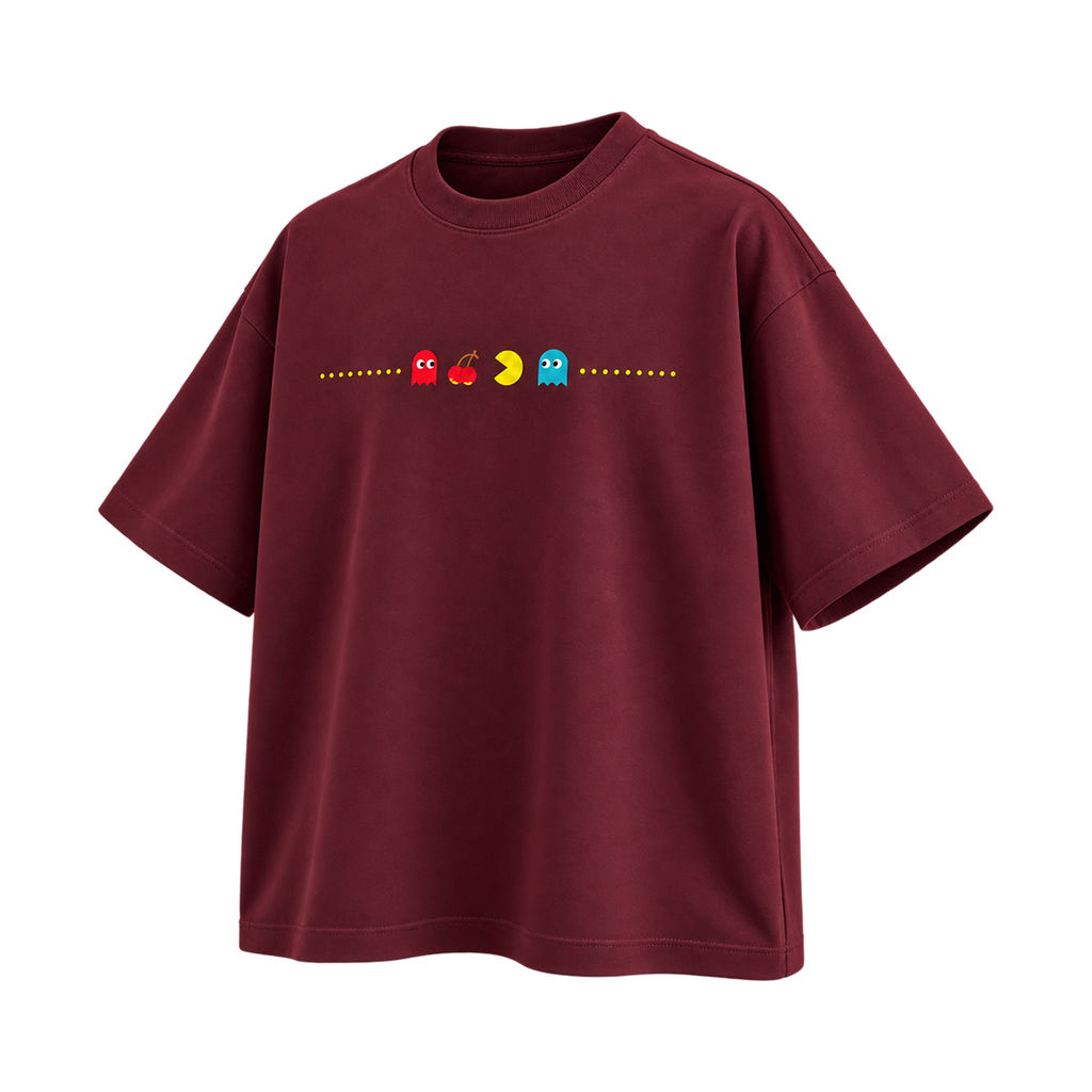 Pacman Burgundy — Right Three Quarter view