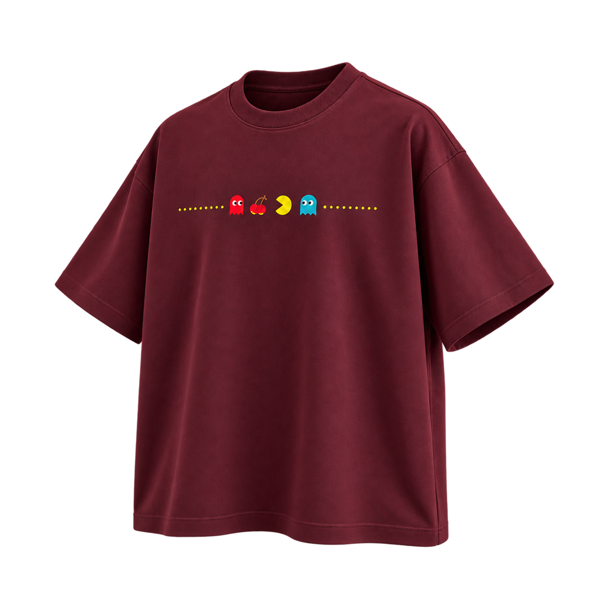 Pacman Burgundy — Right Three Quarter view