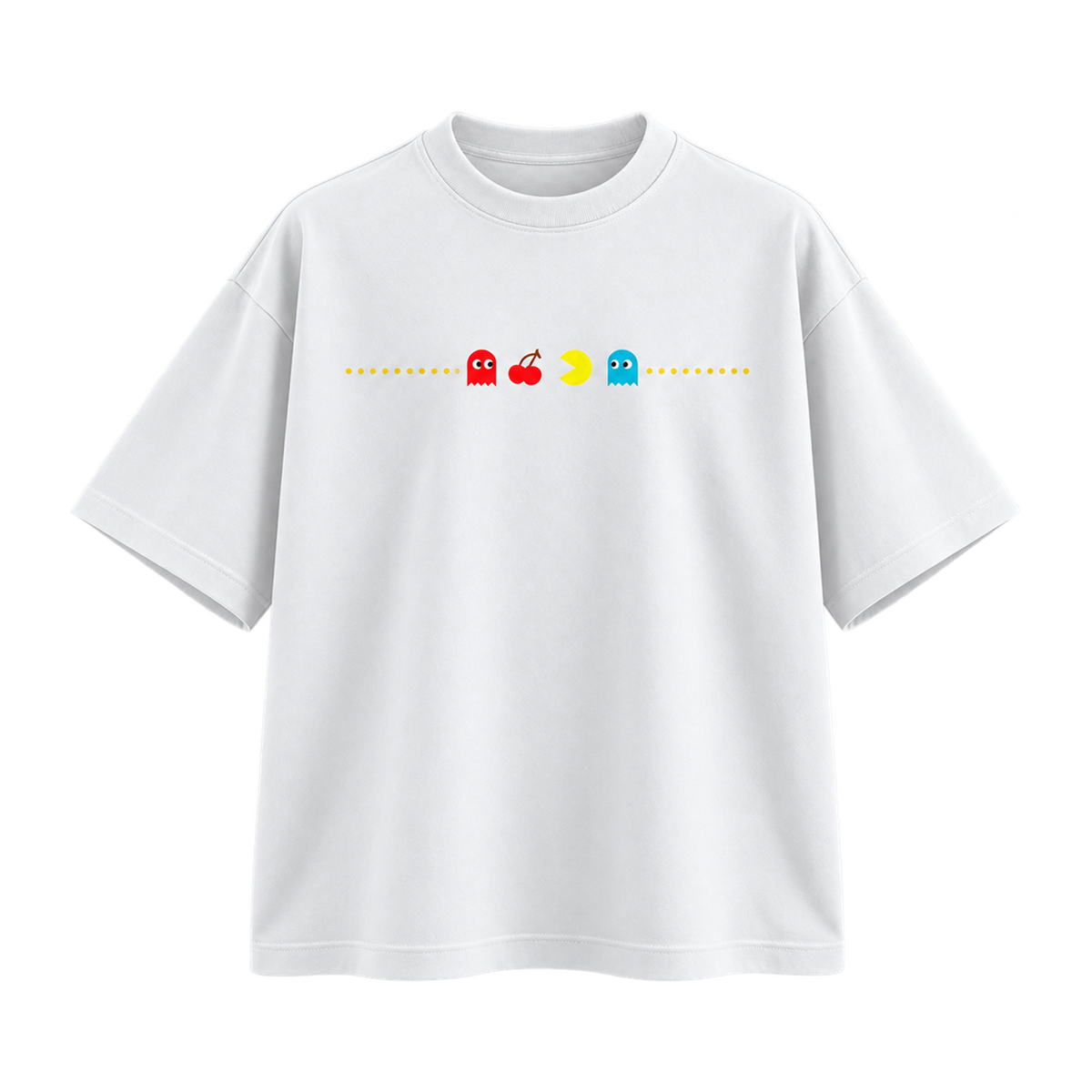 Pacman White — Straight On view