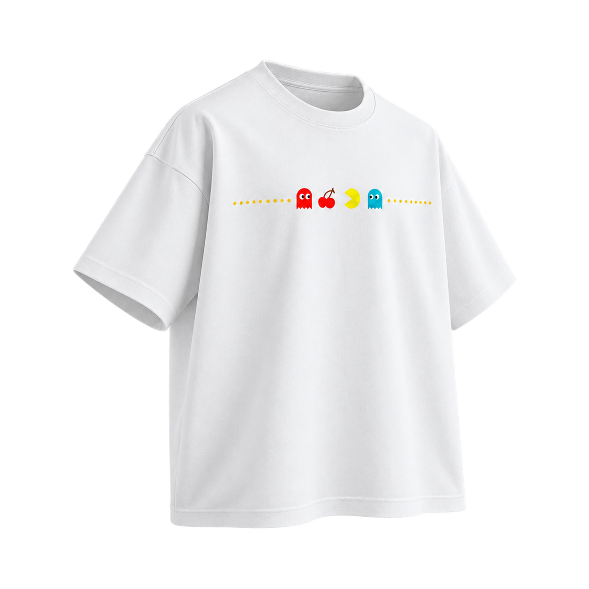 Pacman White — Left Three Quarter view