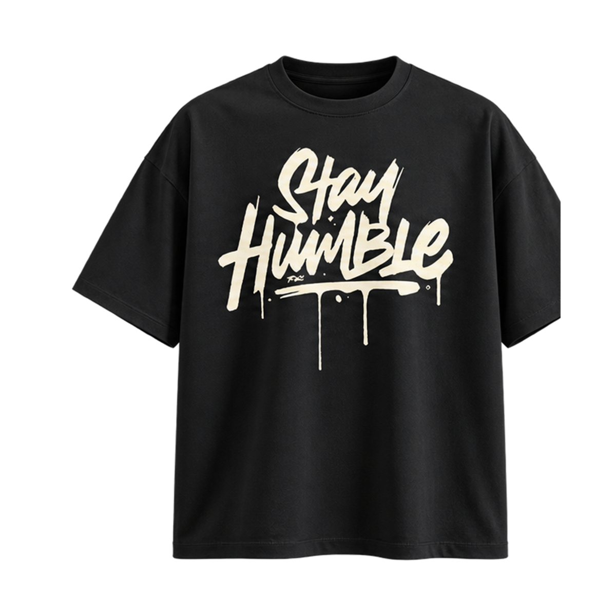 Stay Humble Black — Straight On view