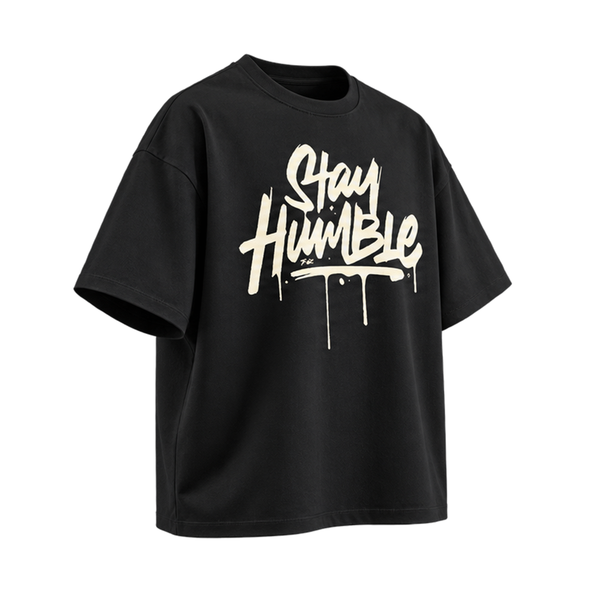 Stay Humble Black — Right Three Quarter view