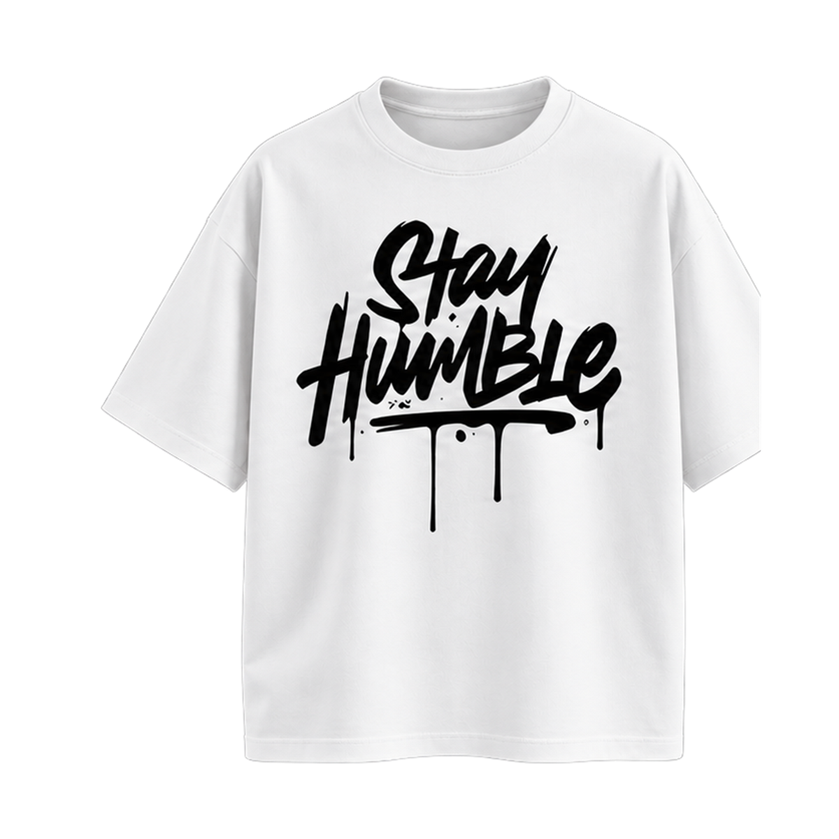 Stay Humble White — Straight On view