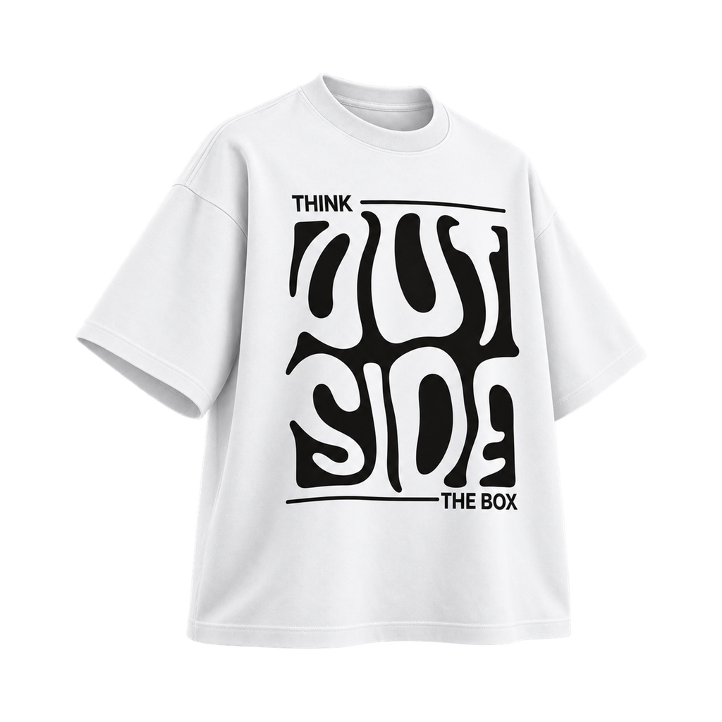 Think Outside White — Left Three Quarter view