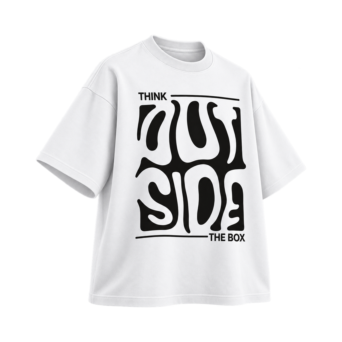 Think Outside White — Left Three Quarter view